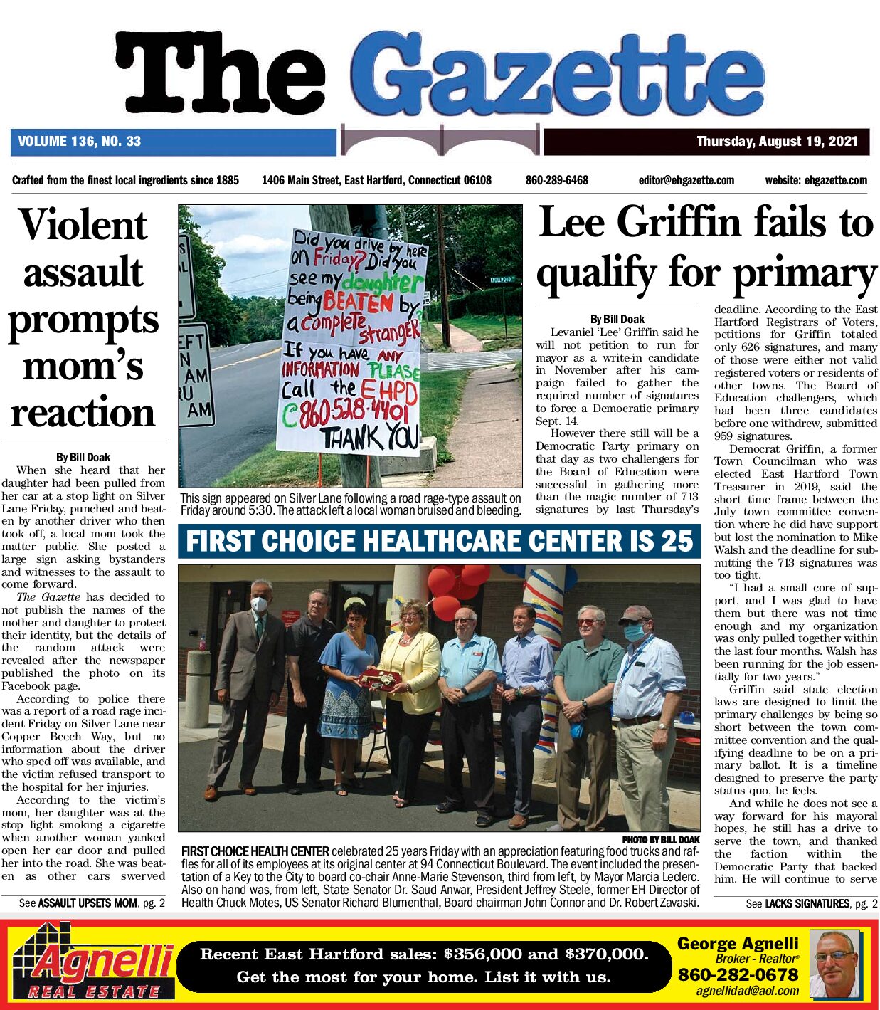 Obituaries East Hartford Gazette